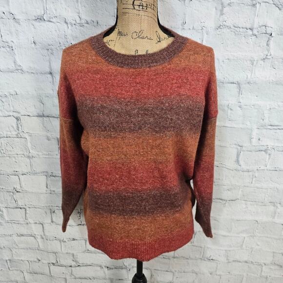 Dreamers fall sweater Sz S/M scoop neck long sleeve soft A3 - Picture 1 of 4